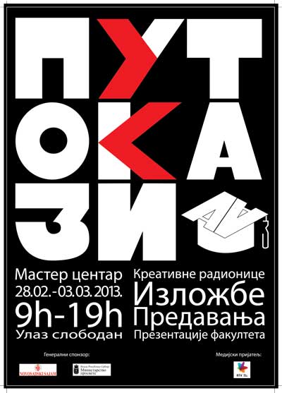 Poster for faculty presentations („Putokazi“)