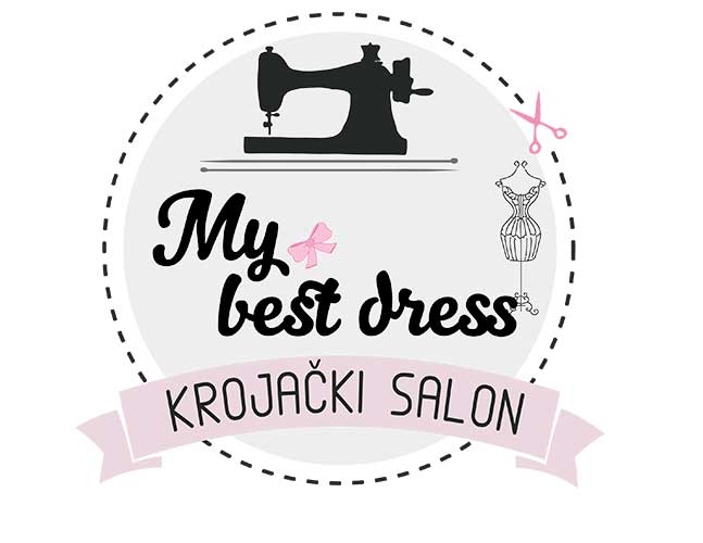 Logo for tailoring salon („My best dress“)