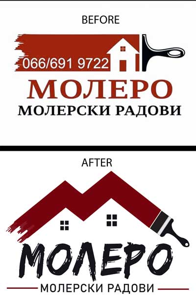 Logo redesign („Molero“)