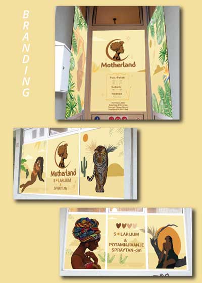 Shop branding