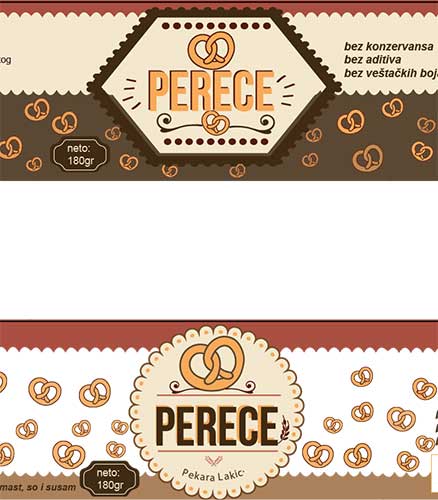 Label for „Pereca“