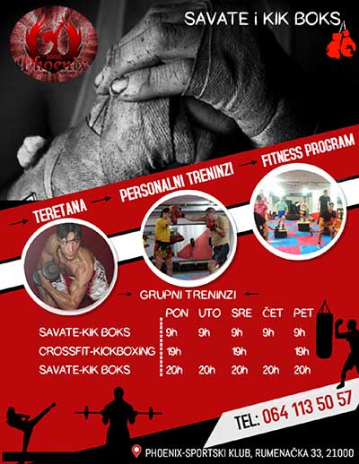 Flyer for fight club Phoenix
